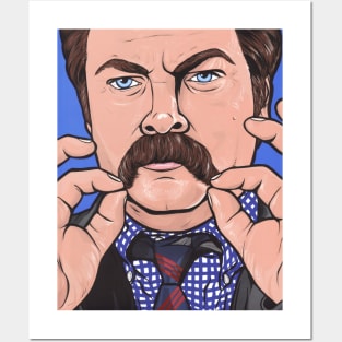 Ron Swanson Posters and Art